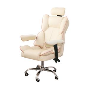 Игровое кресло Insdea HDA022 Lifting, белый/розовый