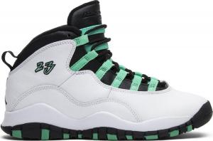 Кроссовки Air Jordan 10 GG Verde, белый