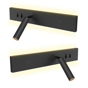 Панельный светильник для кровати kalb Avay с USB-C, 2 предмета