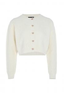 Вязаный кардиган aleva, Wool White