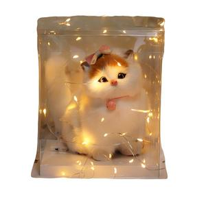 Плюшевая кукла kitten can meow 'kitten' высотой 16см Dolls and bears dance, желтый