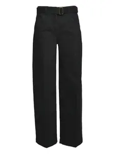 Брюки на застёжке-ремне True Royal, черный