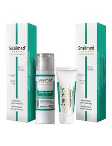 Набор мазь от прыщей + маска на 5 недель, snailmed