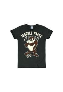 Футболка приталенного кроя Taz - Trouble Maker LOGOSHIRT, черный