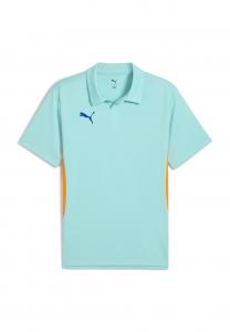 Поло Puma Polo shirt, Safe Lake Vivid Blue Heat Fire/Blue