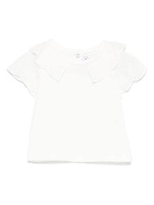 Tartine Et Chocolat футболка English с вышивкой, белый