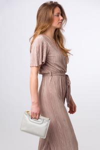 Кожаный клатч Esher Pure Luxuries London, серебряный