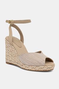 Сандалии Chambray High Wedge Espadrille Tommy Hilfiger, бежевый