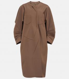 Асимметричное пальто Prada, Corteccia