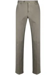Узкие брюки чинос средней посадки Pt Torino, зеленый