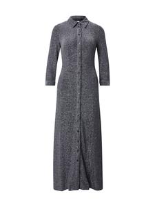 Платье-рубашка YAS SAVANNA, Mottled Black