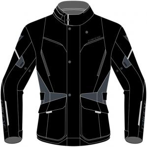 Куртка Dainese Tempest 3 D-Dry мотоциклетная текстильная , черный/серый