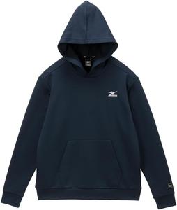 Мужская толстовка с капюшоном MIZUNO Simple is (C2JCC001), темно-синий