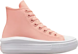Кроссовки Converse Wmns Chuck Taylor All Star Move High Storm Pink, розовый