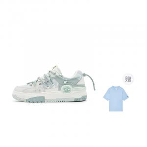 Кеды, скейтборд обувь женская низкая Champion, цвет Light Green (Buy Gift Label Short-sleeved)