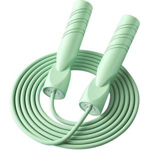 Фитнес-тренировка неучтенные скакалки для взрослых PVC веревка PP контроллер длина шнура 2,9 см LINING, зеленый