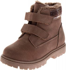 Детские рабочие ботинки Avalanche Boy с шнуровкой, водонепроницаемые для активного отдыха и походов, прочная обувь - размеры 5-10 (малыши), 11-13 (дети постарше), 1-5 (старшие дети), Brown