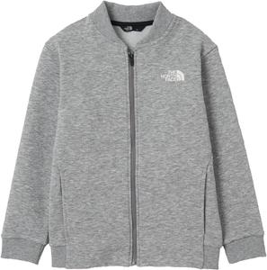 Детская цветная толстовка-куртка THE NORTH FACE, унисекс, серый