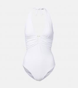 Купальник с бретелями-хомутами Heidi Klein, Opt-Wht