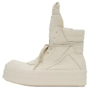 /RO Высокие кроссовки для скейтбординга, мужские, экрю RICK OWENS, Original Shoe Box Included