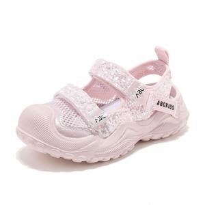 Детские сандалии с низкой подошвой, устойчивые к истиранию, легкие и амортизирующие ABC KIDS, бежевый