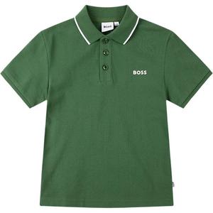 Детские поло HUGO BOSS, зеленый