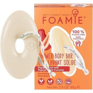 Мыло для душа и тела с молоком папайи и овсянки, 100% веганское и без испытаний на животных, Foamie