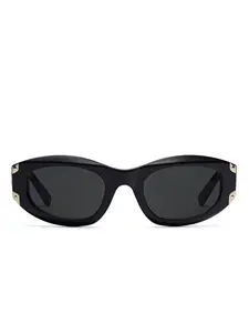 Солнцезащитные очки в овальной оправе MCM, черный