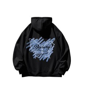 delhui DEERWAY Толстовка унисекс, Черный