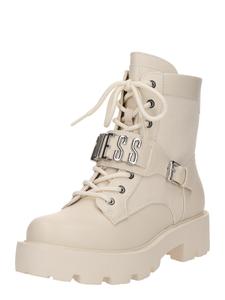 Ботильоны на шнуровке GUESS Yanzy2, слоновая кость