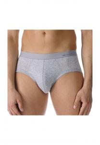 Повседневные хлопковые трусы с дышащими высокими манжетами Mey, серый