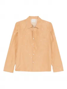 Рубашка с декорированным карманом Forte Forte, нейтральный