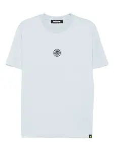 Футболка с вышитым логотипом BARROW, синий