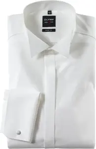 Рубашка под смокинг OLYMP "Level Five Body Fit", бежевый