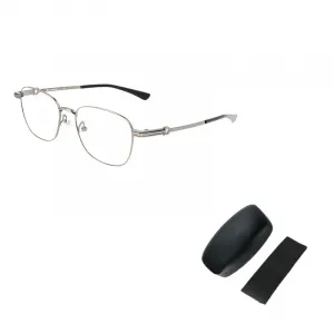 Ferragamo Титановые квадратные очки унисекс, 048