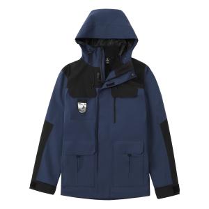 CAMEL Ветровка для любой погоды Unisex, Ink Blue/Phantom Black