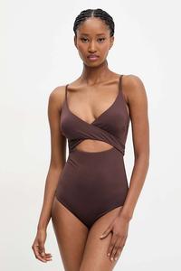 Цельный купальник Answear.Lab, коричневый