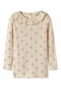 Топ с длинными рукавами oberteil Lil' Atelier, Novelle Peach