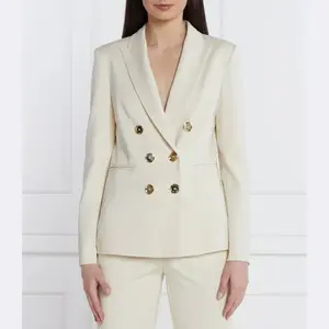 Блейзер стандартного кроя Pinko, экрю