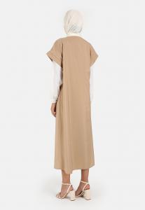 Повседневное платье Modanisa, коричневый