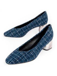 Туфли-лодочки Nussia2 синего цвета Montevita