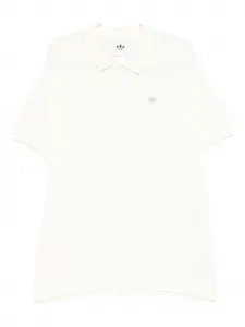 Поло с нашивкой-логотипом Adidas Originals, белый