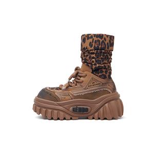 Кроссовки ботинки женские KEDDO, коричневый