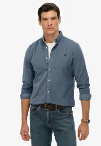 Классическая рубашка с вышивкой Superdry & Co, Stormy Weather Blue