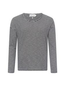 Футболка armedangels Langarmshirt, цвет schwarz weiß