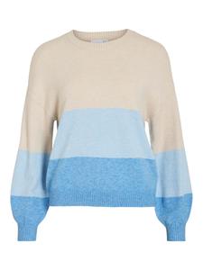Свитер VILA VIRil, Light Blue/Mottled Blue