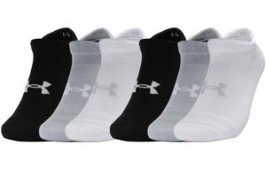 Носки унисекс до щиколотки Under Armour, цвет 6 Pack (Gray/White/Black)