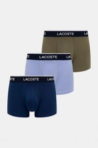 Боксеры 3 шт Lacoste, темно-синий
