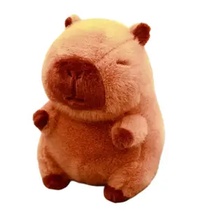 Плюшевая кукла Capybara Dolls высота 22 см QIANXIONG