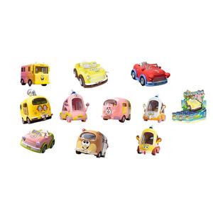 SpongeBob Touring Car Collection Sightseeing Car Mystery Box Single Blind Box/целый бокс 9 шт POP MART
